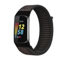 Armband für Fitbit Charge 5 Fitness Tracker Nylon Armband Klettverschluss Sport