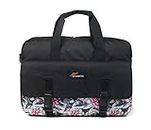 Protecta Maestro Laptop Bag - Briefcase for Laptops With Screen Size from 14 to 15.6 Inch (Black & Euro Travel Print)