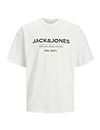 JACK & JONES Jjgale Tee SS O-Neck T-Shirt, Cloud Dancer, M Homme