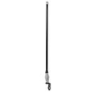 R.J.VON - Real Decorative Motorcycle Antenna Small Size (L*47CM) Black Color for - Royal Enfield Bullet Classic Chrome