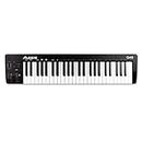 Alesis Q49 MKII - 49 Key USB MIDI Keyboard Controller with Full Size Velocity Sensitive Synth Action Keys and Music Production Software Included
