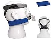 BALIBETOV Forniture CPAP - Sostituzione della cinghia per copricapo universale Cpap e imbottiture comfort per e varie maschere Cpap ultraleggere morbide e traspiranti. (Maschera non inclusa) (Grigio)