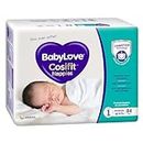 BabyLove Cosifit Newborn Nappies Size 1 (up to 5kg) | 1 Month Supply 252 Pieces (3 X 84 pack)