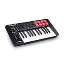 M-Audio Oxygen 25 (MKV) – 25 Key USB MIDI Keyboard Controller With Beat Pads, Smart Chord & Scale Modes, Arpeggiator and Software Suite Included