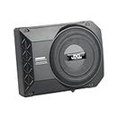 JXL Car Subwoofer XS-AW10 (10 Inches) Active Underseat Subwoofer 350 RMS Power 300+ Watts, Ultra Sleek, Shallow subwoofer, high Level Input/Audio - line Input