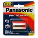 Panasonic CR123 Lithium Photo Battery - 3.75" x 3.50" x 0.75"