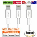 10FT Genuine MFi Certified Apple Data Cable USB Charger For iPhone 14 13 12/iPad