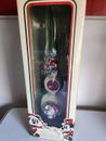 Disney Park Exclusive Christmas Tree  Glass Topper Mickey Minnie Mouse New/tag