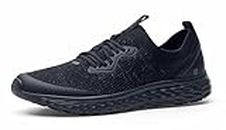 Shoes for Crews Everlight Pro, Women's Slip Resistant Work Shoes Sneakers, Water Resistant, Black, Size 6