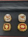 Kansas City Chiefs Replica Championship Rings.  1966, 1969, 2019, 2022.