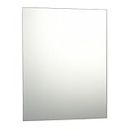 Reflex Sales and Marketing Ltd 60 x 45cm Rectangle Plain Frameless Unframed Bathroom Mirror with Wall Hanging Fixing Hardware
