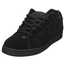 DC Shoes - Net, Zapatillas de Skateboard Hombre, Negro (Black/Black/Black 3bk), 44 EU