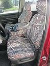 Durafit Dodge Seat Covers, D1332-NCL C, 2013-2019 and 2020 Classic Dodge Ram 1500-3500 | Front Seat Covers, 40/20/40 Split Bench, Opening 20 Section Seat Bottom and Opening Console | New Conceal Camo