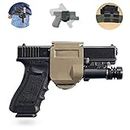 Gexgune Tactical Gun Belt Holster für G1ock 17 22 23 Airsoft Pistolen-Taillenholster Linke und rechte Pistole Clip Bag Case Jagdzubehör