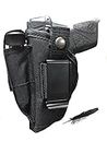 Feather Lite Fits Browning BDA 380 Soft Nylon Inside or Outside The Pants Gun Holster.