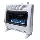 Mr. Heater 30,000 BTU Vent Free Blue Flame Natural Gas Heater MHVFB30NGT, White
