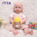 IVITA 20'' Puppen Silikon Rebornpuppen Baby Junge Squishy Silicone Reborn Doll