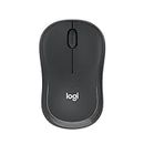 Logitech M240 Silent Bluetooth Mouse, Wireless, Compact, Portable, Smooth Tracking, 18-Month Battery, for Windows, macOS, ChromeOS, Compatible with PC, Mac, Laptop, Tablets - Graphite