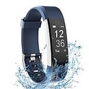 Fitness Tracker with Heart Rate Monitor, Lattie Smart Watch Activity Tracker Pedometer Sports Bracelet with Sleep Monitor Step Calorie Counter Wristband for Android and iOS Smartphone