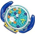 JRD&BS WINL 3D Brain Maze Game Brain Teaser Game for Kids Fidget Toy for All Age Educational Puzzle Toys for Boys and Girls Birthday Gifts for Kids Toys for Age 6-12 Year Old Puzzle Maze Board(Blue)