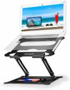 New Adjustable Foldable Laptop Notebook Tablet Riser Tray Holder Portable Stand