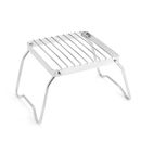 Stainless Camp Grills Grate BBQ Grills Stand with Legs Outdoor Camping Cooking