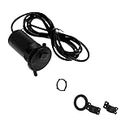 Autokraftz Black Water/Dust-Proof Bike Charger with USB Cable Battery Charger for Hero Splendor Pro