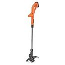 BLACK+DECKER 20V MAX Cordless String Trimmer/Edger Kit, Automatic Feed Spool, 10-Inch (LST201-CA)