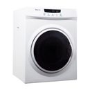 Magic Chef 3.5 Cubic Feet Compact Home Laundry Dryer Machine, White (For Parts)