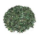 Astroghar Natural Green Aventurine 100 Grams Chips Gravel for Reiki Healing and Grid Making