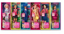 Barbie® 60th Anniversary Careers Dolls Limited Edition Bundle  NIB!!