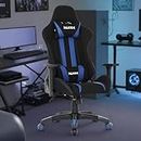 KOZEN Diablo Gaming Chair, Ergonomic Chair with Premium Fabric, Computer Chair for Office Work At Home, 180° Recliner Chair, Adjustable Neck & Lumbar Pillow, 3D Adjustable Armrests, Mesh Fabric - Blue
