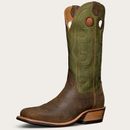 Tecovas Men's The Cody Boots, Broad Square Toe, 13.5" Shaft, Sandstone, Roughout, 2" Heel, 8.5 D