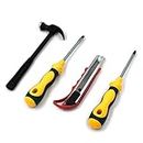 Helper Tool Set 4 Pc Used While Doing Plumbing and Electrician Repairment in All Kinds of Places Like Household and Official Departments etc.
