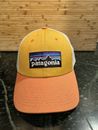 PATAGONIA P-6 logo Lopro Trucker Hat Pufferfish Gold