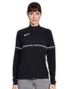 Nike Femme W Nk Df Acd21 Trk Jkt Jacket, BLACK/WHITE/ANTHRACITE/WHITE, L EU