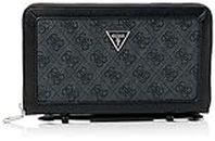GUESS Men's Vezzola Smart Device Holder Laptop Bag, Black, black, 24 x 14x 2.5 cm