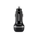 Powerscoop 53W Car Charger with Dual Output (35W PD Type C Port + 18W USB A Port), Supports Super Fast Charging | Compatible with iPhones 10/11/12/13/14, Samsung Galaxy Phones & Tabs