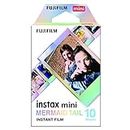 Instax FujiFilm Mini Film, Mermaid Tail (10 Pack)
