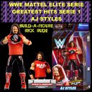 WWE MATTEL ELITE SURVIVOR SERIE 2022 AJ STYLES WRESTLING FIGUR RAW BASIC ENTRANC
