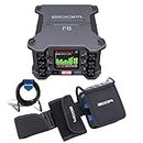 Zoom F6 Multi-Track Field Recorder - Bundle PCF-6 Protective Case for F6, 20' Heavy Duty 7mm Rubber XLR Microphone Cable