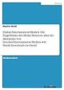 Online-Entertainment-Medien: Die Frageblöcke des Media Monitors über die Akzeptanz von Internet-Entertainment-Medien wie Musik-Downloads im Detail (German Edition)