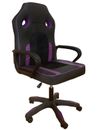 THEVEPON Ergonomic Gaming Chair PU Leather Office Chair Computer Chair Purple