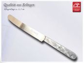 Cuchillo de desayuno cuchillo doméstico con corte ondulado nácar Solingen