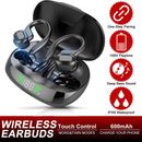 Auricolari Bluetooth 5.3 In Ear Auricolari Wireless TWS Cuffie Sportive con Microfono