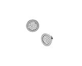 Michael Kors MKJX2742040 Silver/Clear Stainless Pave Brilliance Women's Earrings