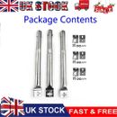 3*BBQ Gas Grill Stainless Steel Pipe Tube Burners Parts Universal Replacement