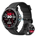 Smart Watch for Men Alexa GPS Tracking Bluetooth Calling Smartwatch 1.38” Touch Screen 100+ Sports Modes Waterproof Fitness Tracker Watch Blood Oxygen Sleep Pedometer Monitor Watch for Android ios