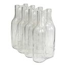 8 x 0.75ml BOTTLE GLASS BORDEAUX FOR HOMEBREW WINE MAKING - WHITE GLASS