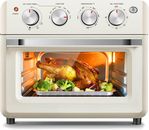 DAWAD 19QT Countertop Convection Toaster Oven Air Fryer Combo w/ Rotisserie Rack